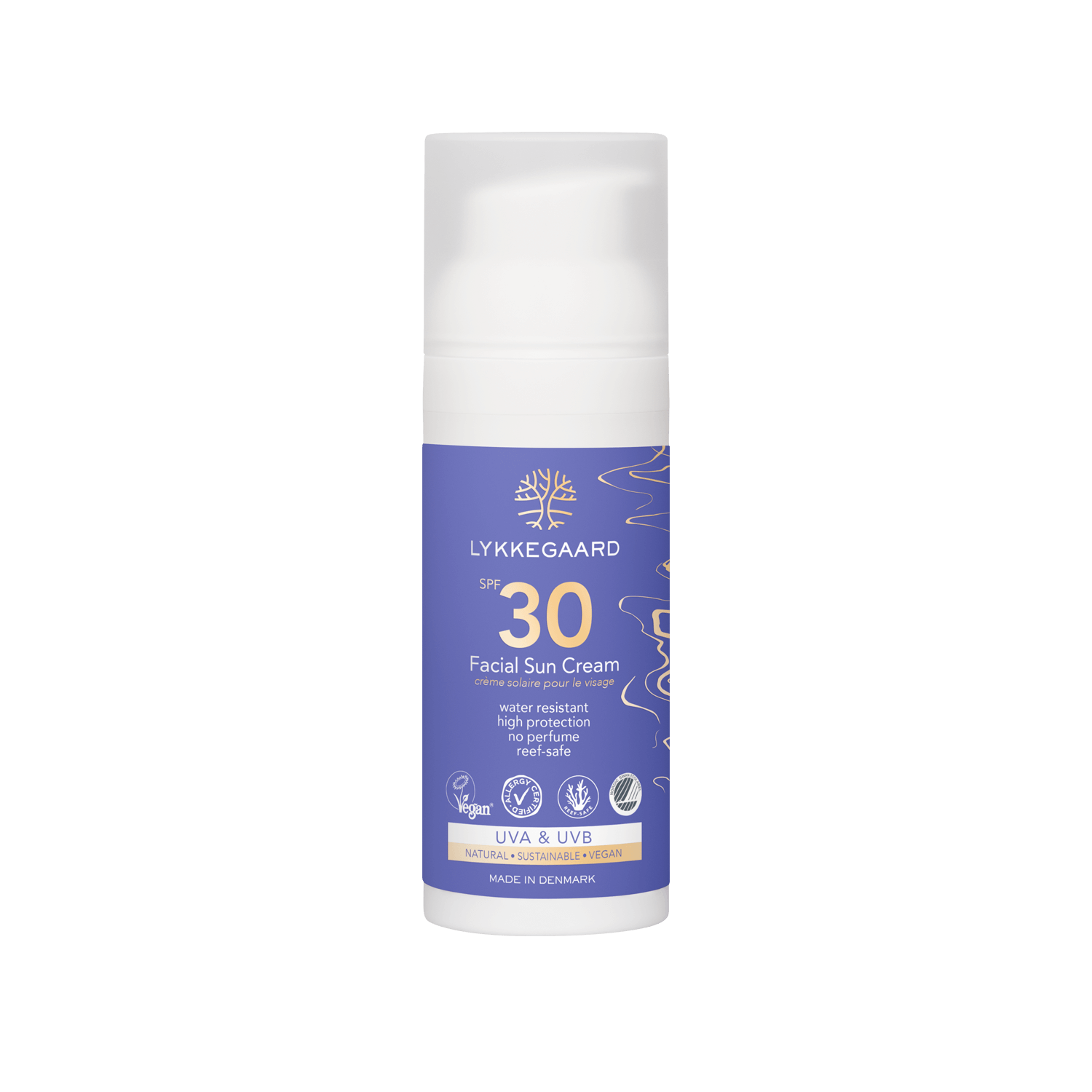 LYKKEGAARD Facial Sun Cream SPF 30